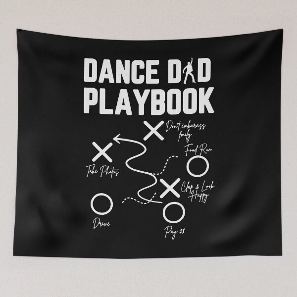 Item preview, Dance Dad Playbook designed and sold by MarcellaTerri.
