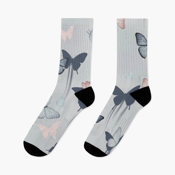 Item preview, Pastel Shadow Butterflies designed and sold by Kaleidoscope Print.