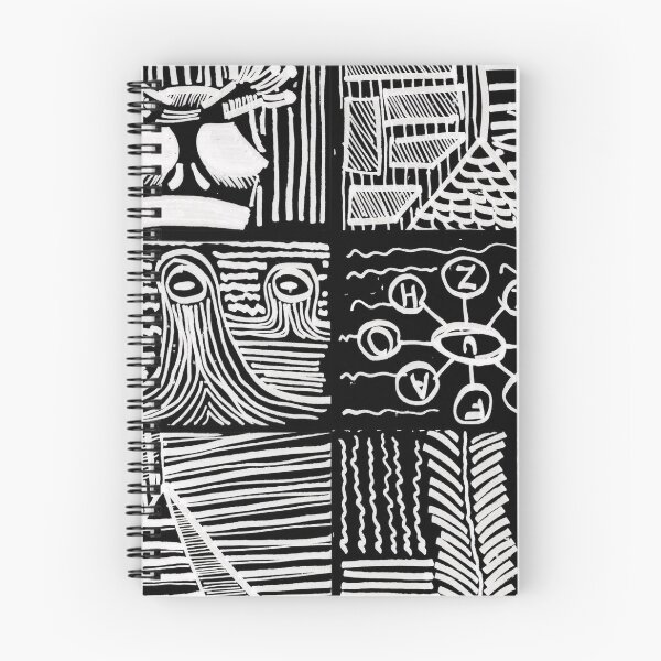 Item preview, VS Lithograph 2 BLACK designed and sold by Woad Bluegum.