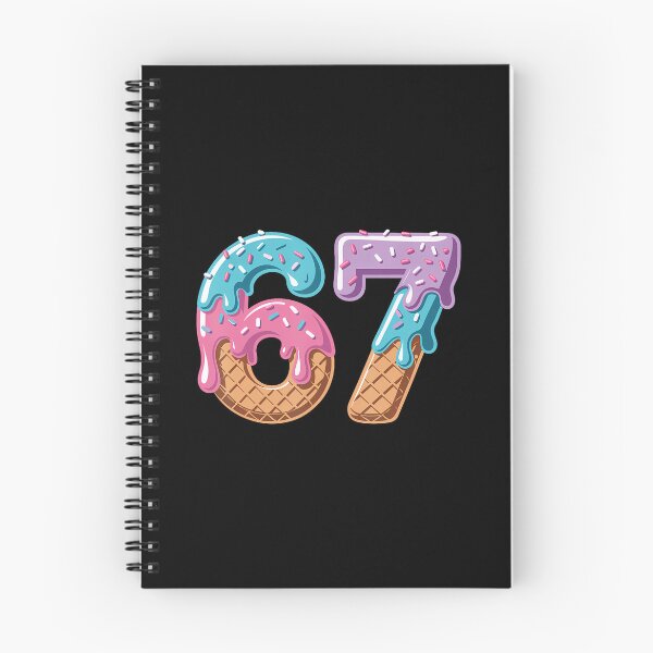 Item preview, 67 Ice Cream Drip Funny Six Seven Meme Number 6 And 7 6-7 designed and sold by MarcellaTerri.