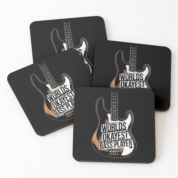 Item preview, Worlds Okayest Bass Player Bassist And Bass Guitar Player designed and sold by SelmaBonnie.
