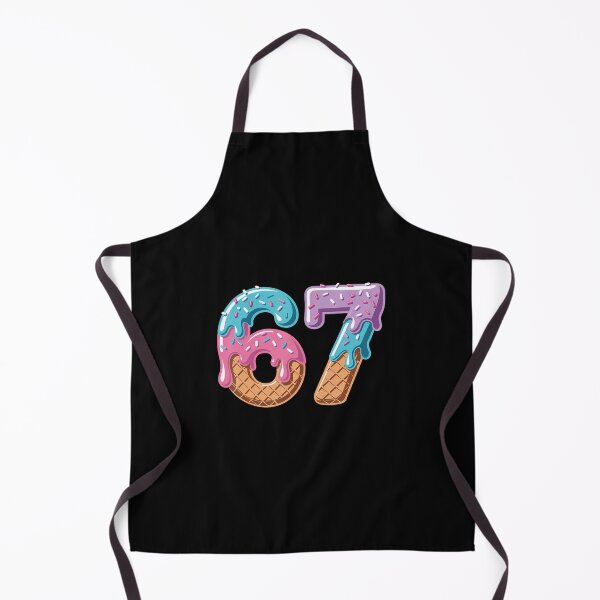 Item preview, 67 Ice Cream Drip Funny Six Seven Meme Number 6 And 7 6-7 designed and sold by MarcellaTerri.
