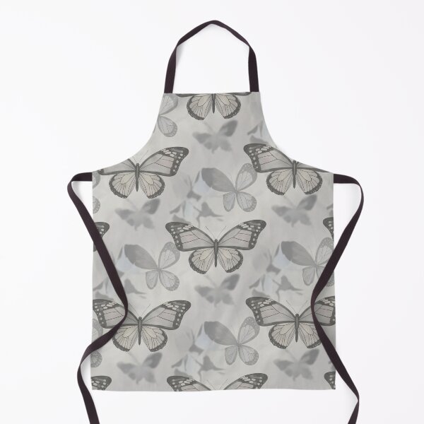 Item preview, Soft Gray Butterfly Shadows designed and sold by Kaleidoscope Print.