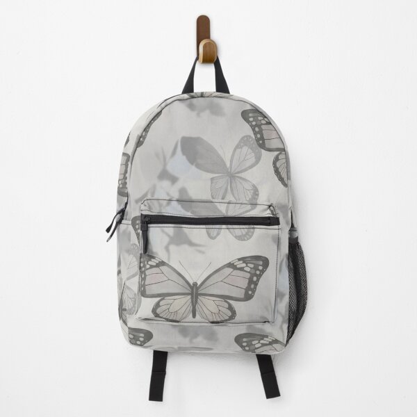 Item preview, Soft Gray Butterfly Shadows designed and sold by Kaleidoscope Print.