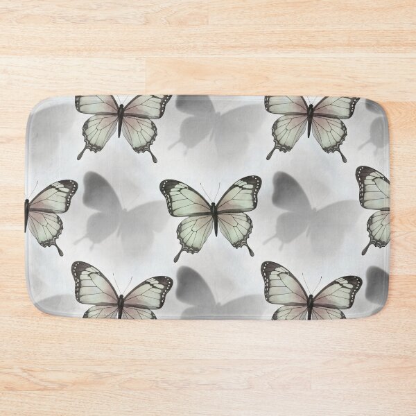 Item preview, Mint Butterfly Shadows designed and sold by Kaleidoscope Print.