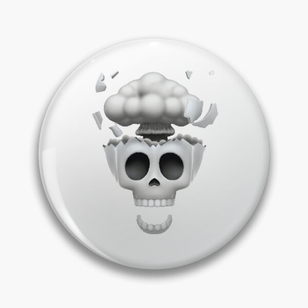 Item preview, Mindblown Skull Emoji designed and sold by goal-getter.