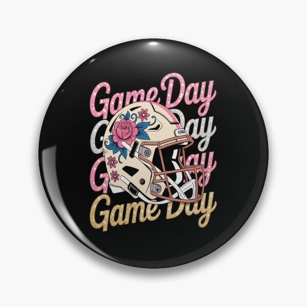 Item preview, Game Day Floral Football Game Day Football Lover designed and sold by Rrettgison.