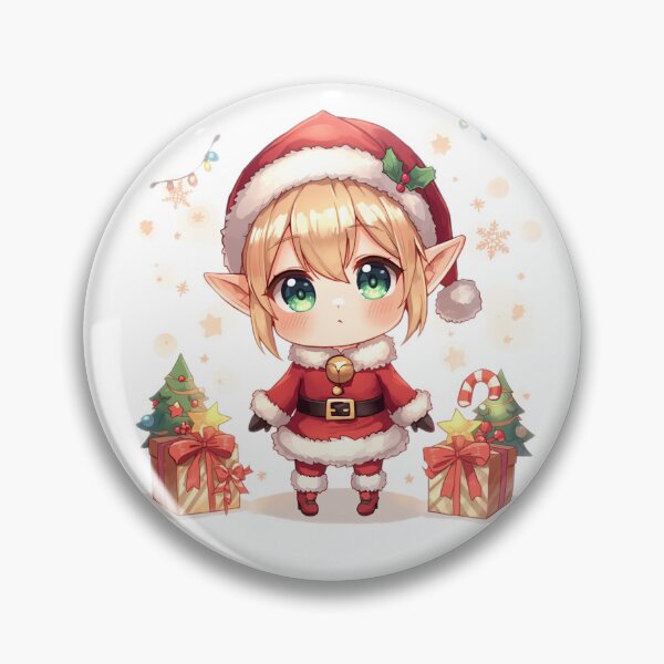 Item preview, Christmas Elf – Cute Holiday Fantasy Art designed and sold by goold-fish.