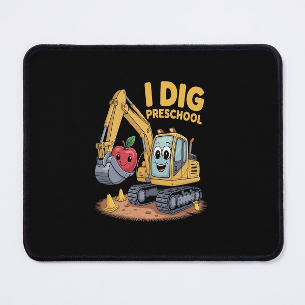 Item preview, I Dig Preschool Cute Digger Back to School designed and sold by Rrettgison.