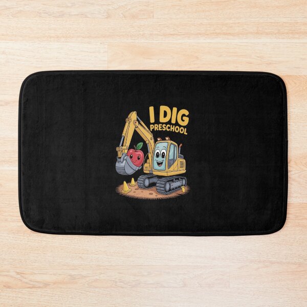 Item preview, I Dig Preschool Cute Digger Back to School designed and sold by Rrettgison.