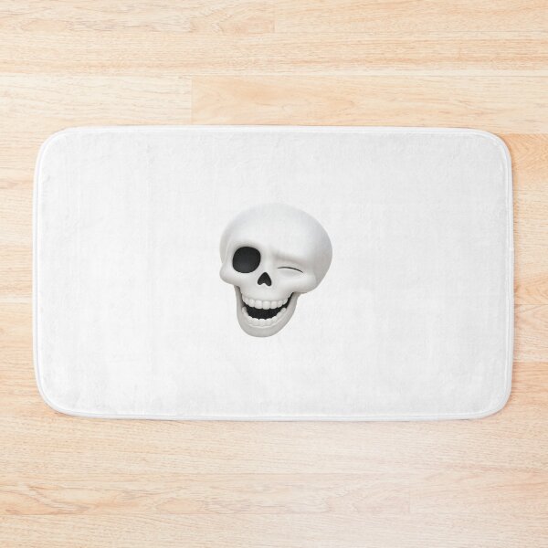 Item preview, Winking Skull Emoji designed and sold by goal-getter.
