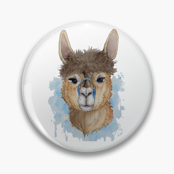 Item preview, Llama head with Harness designed and sold by HBOriginalsArt.
