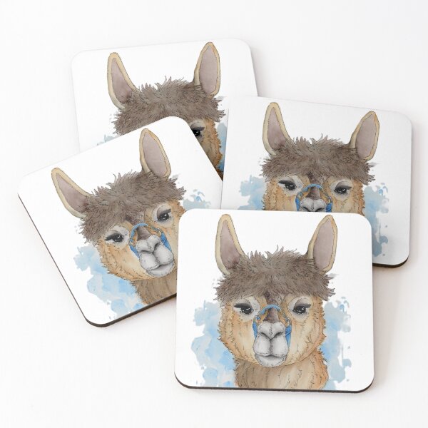 Item preview, Llama head with Harness designed and sold by HBOriginalsArt.