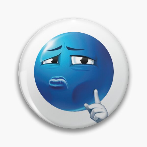 Item preview, Mewing Blue Sigma Emoji designed and sold by goal-getter.