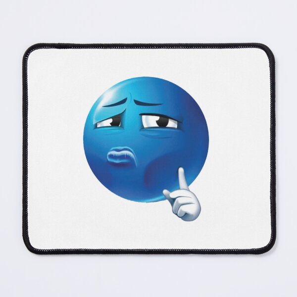 Item preview, Mewing Blue Sigma Emoji designed and sold by goal-getter.