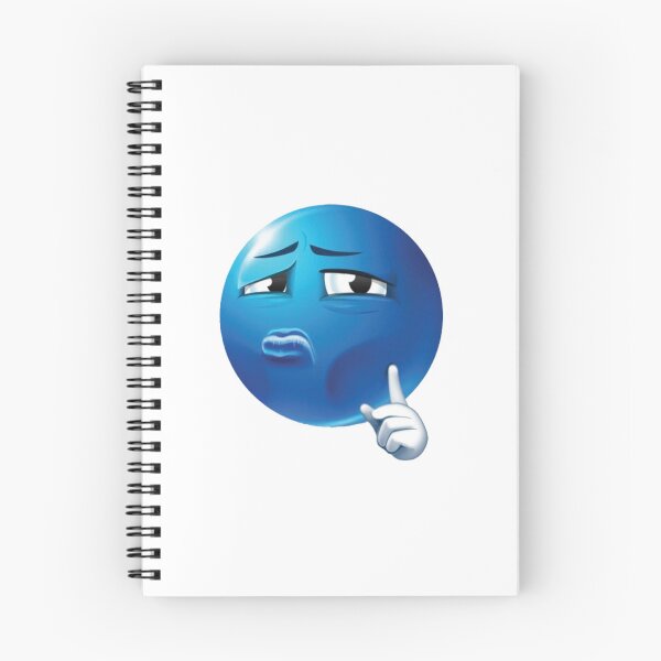 Item preview, Mewing Blue Sigma Emoji designed and sold by goal-getter.