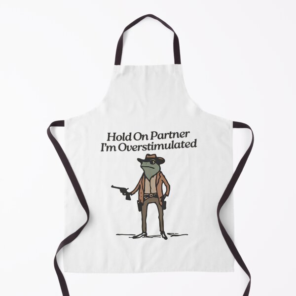 Item preview, Hold On Partner Im Overstimulated designed and sold by OdellKulas.
