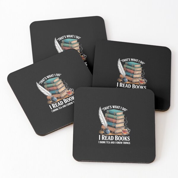 Item preview, That's What I Do I Read Books I Drink Tea Funny Bookworm designed and sold by Rrettgison.