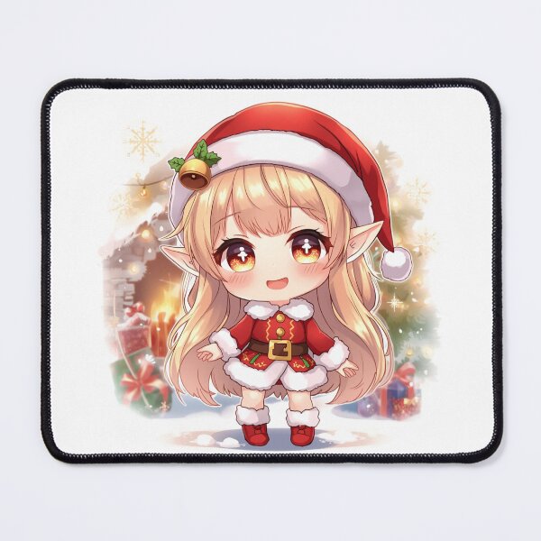 Item preview, Cute Chibi Christmas Elf – Magical Winter Holiday Artwork designed and sold by goold-fish.