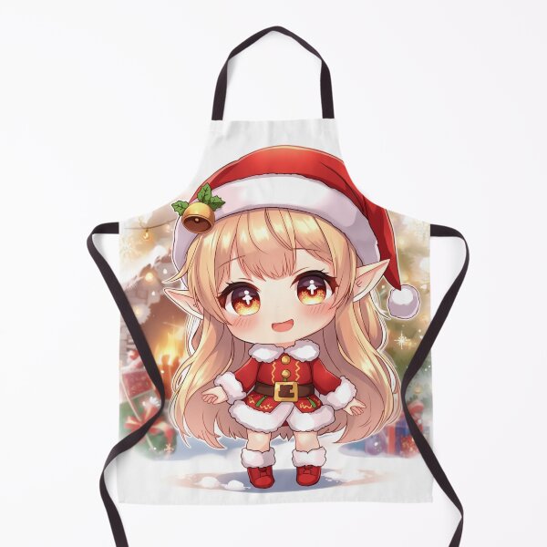 Item preview, Cute Chibi Christmas Elf – Magical Winter Holiday Artwork designed and sold by goold-fish.