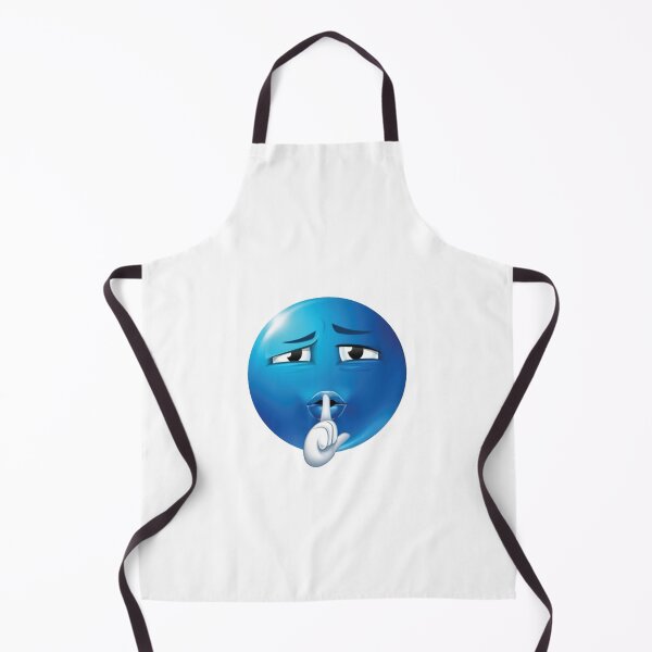 Item preview, Shushing Blue Sigma Emoji designed and sold by goal-getter.
