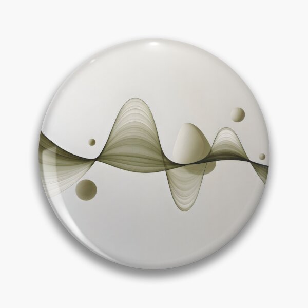 Item preview, ASMR-Inspired Abstract Wave Composition with Floating Spheres and Minimalist Beige Background designed and sold by SplashTastic.
