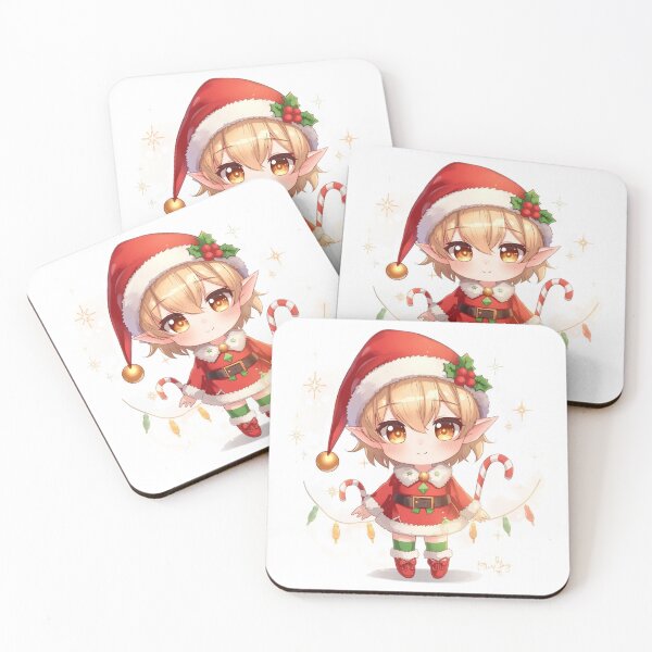 Item preview, Kawaii Holiday Elf – Adorable Chibi Winter Fantasy Design designed and sold by goold-fish.