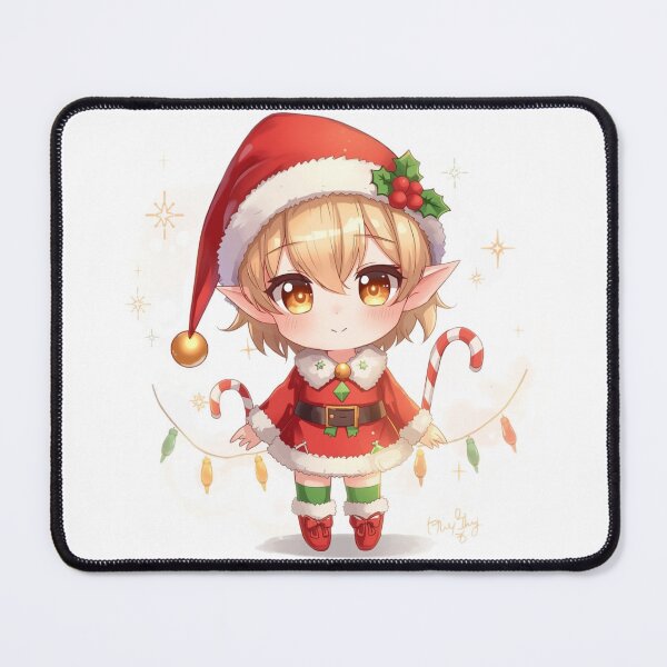 Item preview, Kawaii Holiday Elf – Adorable Chibi Winter Fantasy Design designed and sold by goold-fish.