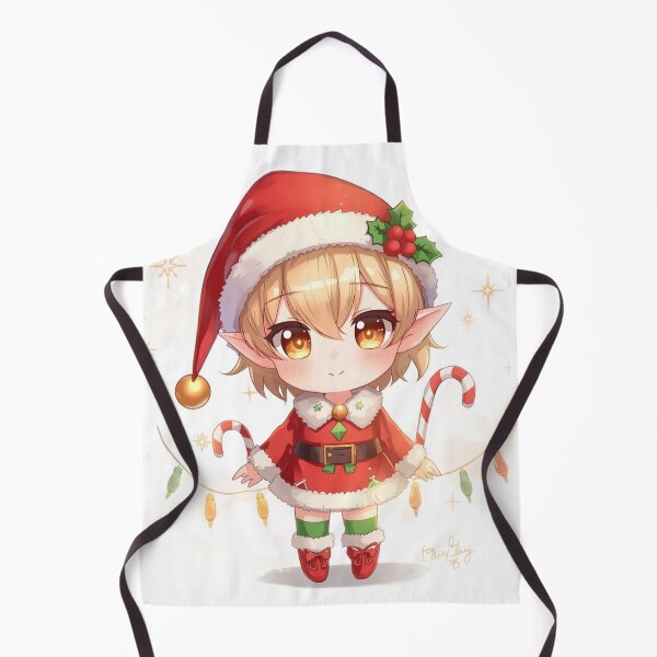 Item preview, Kawaii Holiday Elf – Adorable Chibi Winter Fantasy Design designed and sold by goold-fish.