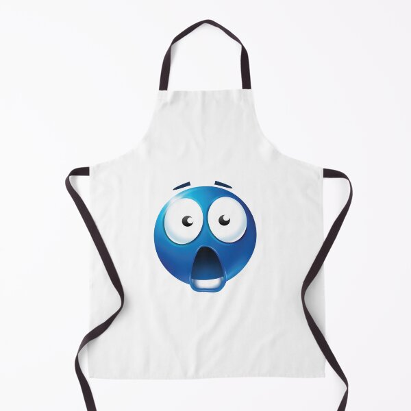 Item preview, Shocked Blue Emoji designed and sold by goal-getter.