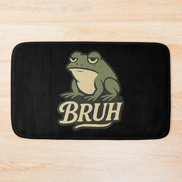 Item preview, Sarcastic Frog Bruh Funny designed and sold by DonnieJennie.