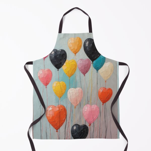 Item preview, Heart-shaped balloons in a colorful display designed and sold by Mianku | Für das Leben.
