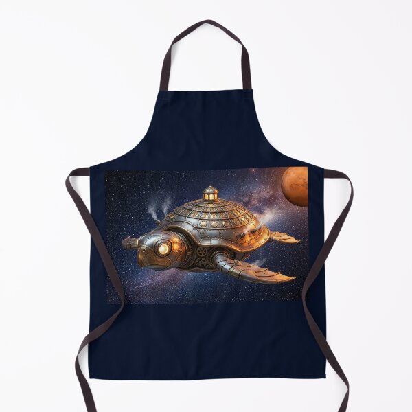 Item preview, Steampunk Art Nouveau Turtle Spacecraft designed and sold by Tridentulus.