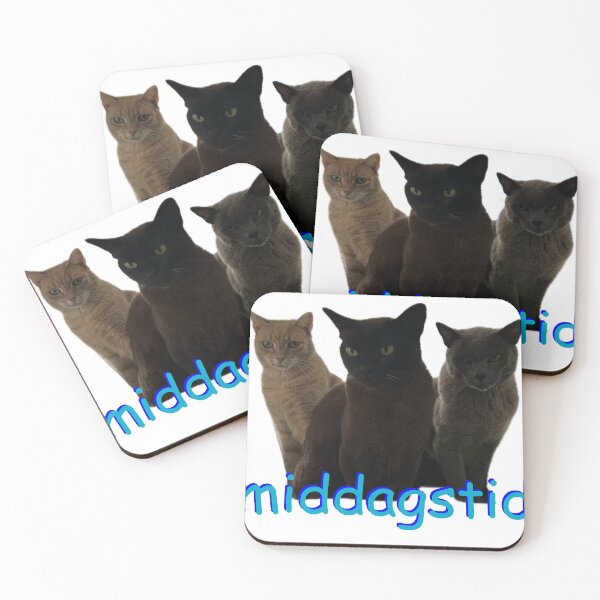 Item preview, Dinnertime Cats designed and sold by NuttysShop.