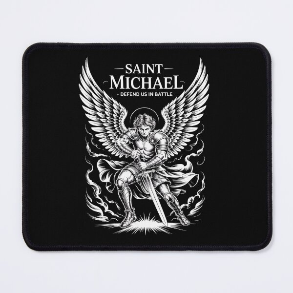 Item preview, Saint Michael Defend Us In Battle designed and sold by estellaken.