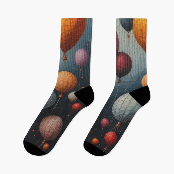 Item preview, Colorful balloons rise into the sky. designed and sold by Mianku | Für das Leben.