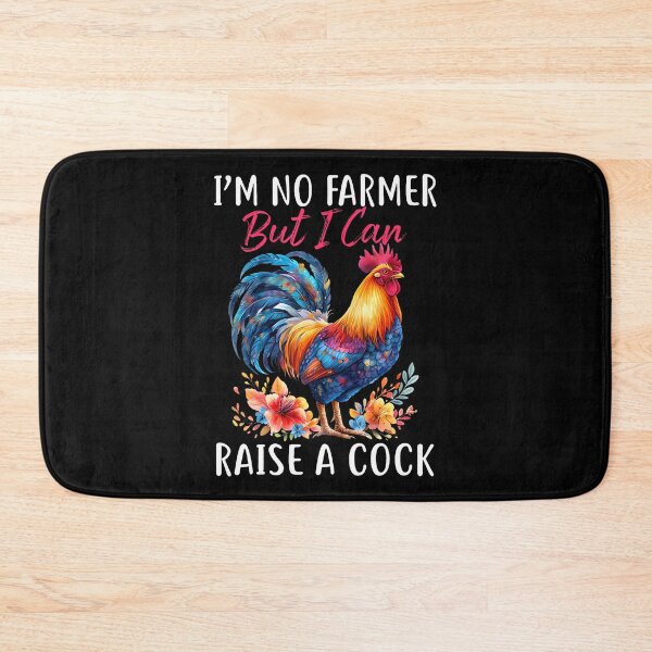 Item preview, funny farmer, farm life, poultry humor, backyard coop, hobby farming, animal husbandry, rural living, rooster humor, egg production, chicken care, homesteading designed and sold by ToriKarla.