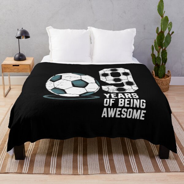 Item preview, 9 Years Of Being Awesome Soccer 9th Birthday designed and sold by repconomArt.