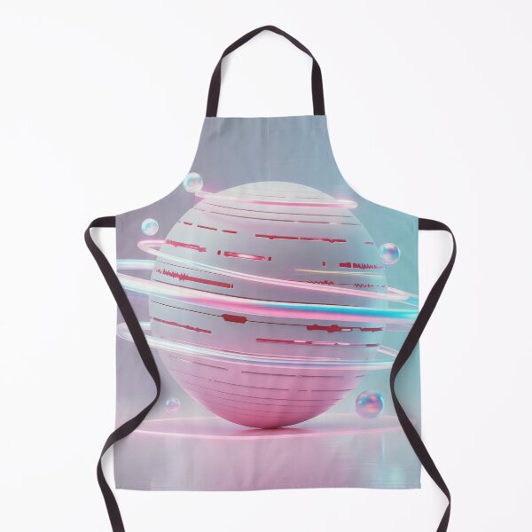 Item preview, ASMR Planet Design with Floating Rings and Pastel Energy Bubbles designed and sold by SplashTastic.