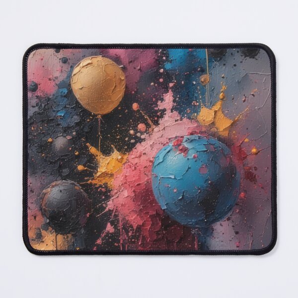 Item preview, Colored balloons in abstract painting designed and sold by Mianku | Für das Leben.