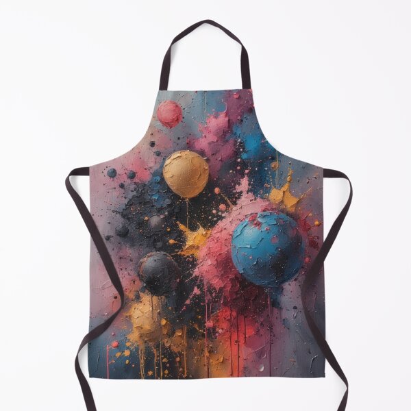 Item preview, Colored balloons in abstract painting designed and sold by Mianku | Für das Leben.