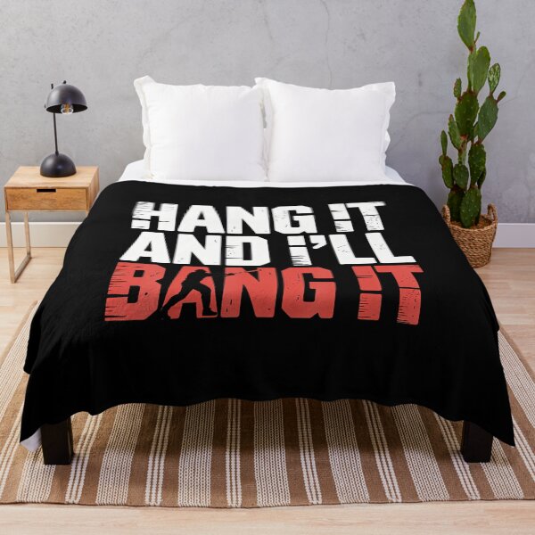 Artikelvorschau, Hang It And I'll Bang It Competitive Baseball Sports - entworfen und verkauft von DonnieJennie.