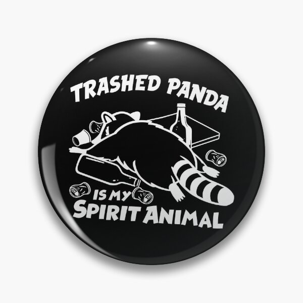Item preview, Trashed Panda Is My Spirit Animal Design  | Funny Drunk Panda Meme  designed and sold by sssweetness.