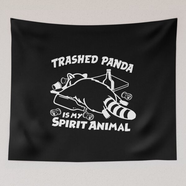 Item preview, Trashed Panda Is My Spirit Animal Design  | Funny Drunk Panda Meme  designed and sold by sssweetness.