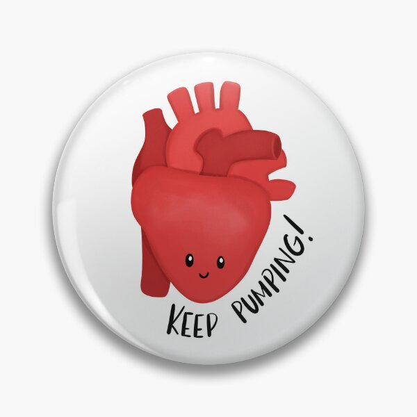 Item preview, Cute heart keep pumping designed and sold by Adaptixstudio.