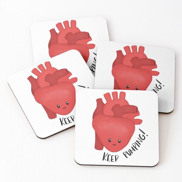 Item preview, Cute heart keep pumping designed and sold by Adaptixstudio.