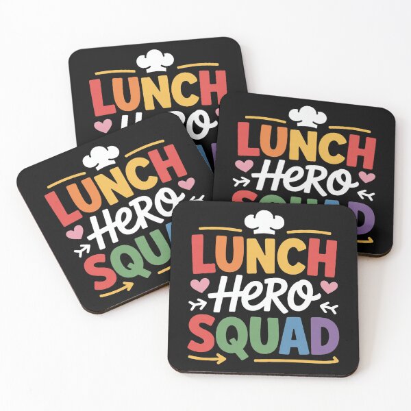 Item preview, Retro Lunch Hero Squad School Cafeteria Nutrition Crew Art designed and sold by faridman.