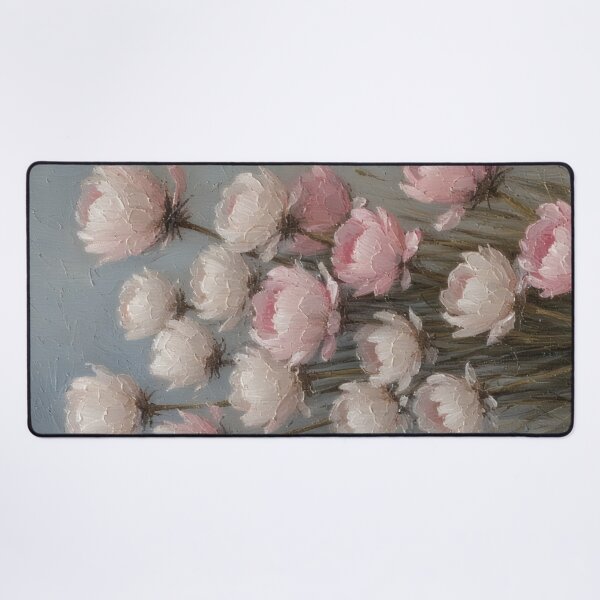 Item preview, Pale pink flowers in dim light designed and sold by Mianku | Für das Leben.