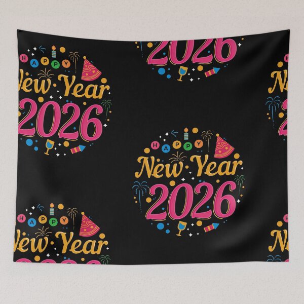 Item preview, New Year 2026 Collection – Celebrations & Party Designs designed and sold by MAZDZINE.