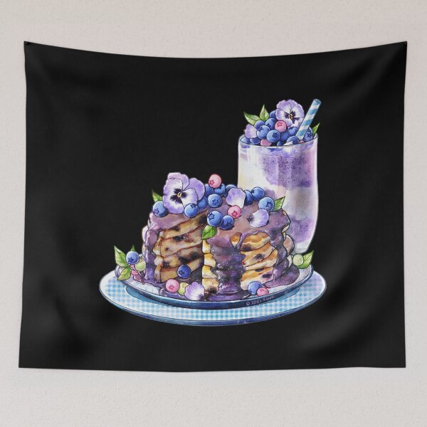 Item preview, Blueberry Breakfast Pancakes And Smoothie designed and sold by wocpxfrh60.